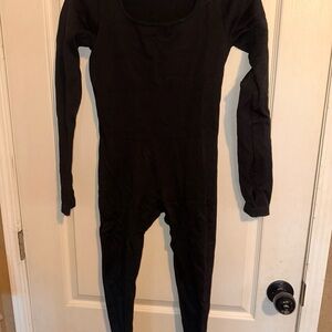 Black Long Sleeve Jumpsuit